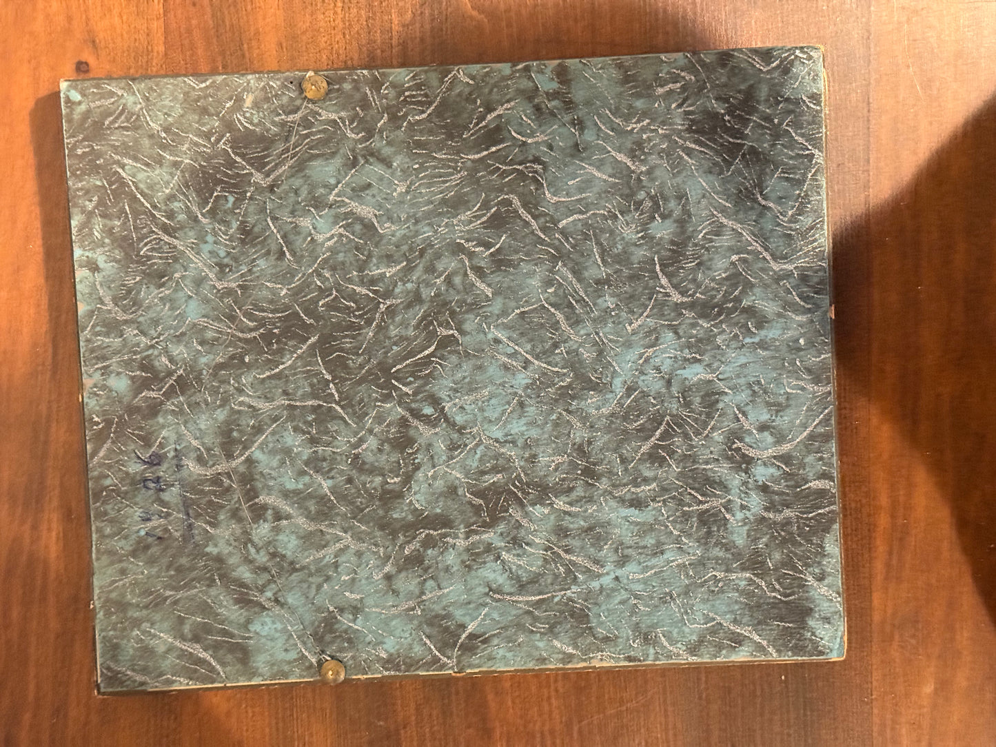 Midcentury Parisian Apartment Vintage Gallery Wall - Oil Paintings & Brass Accent