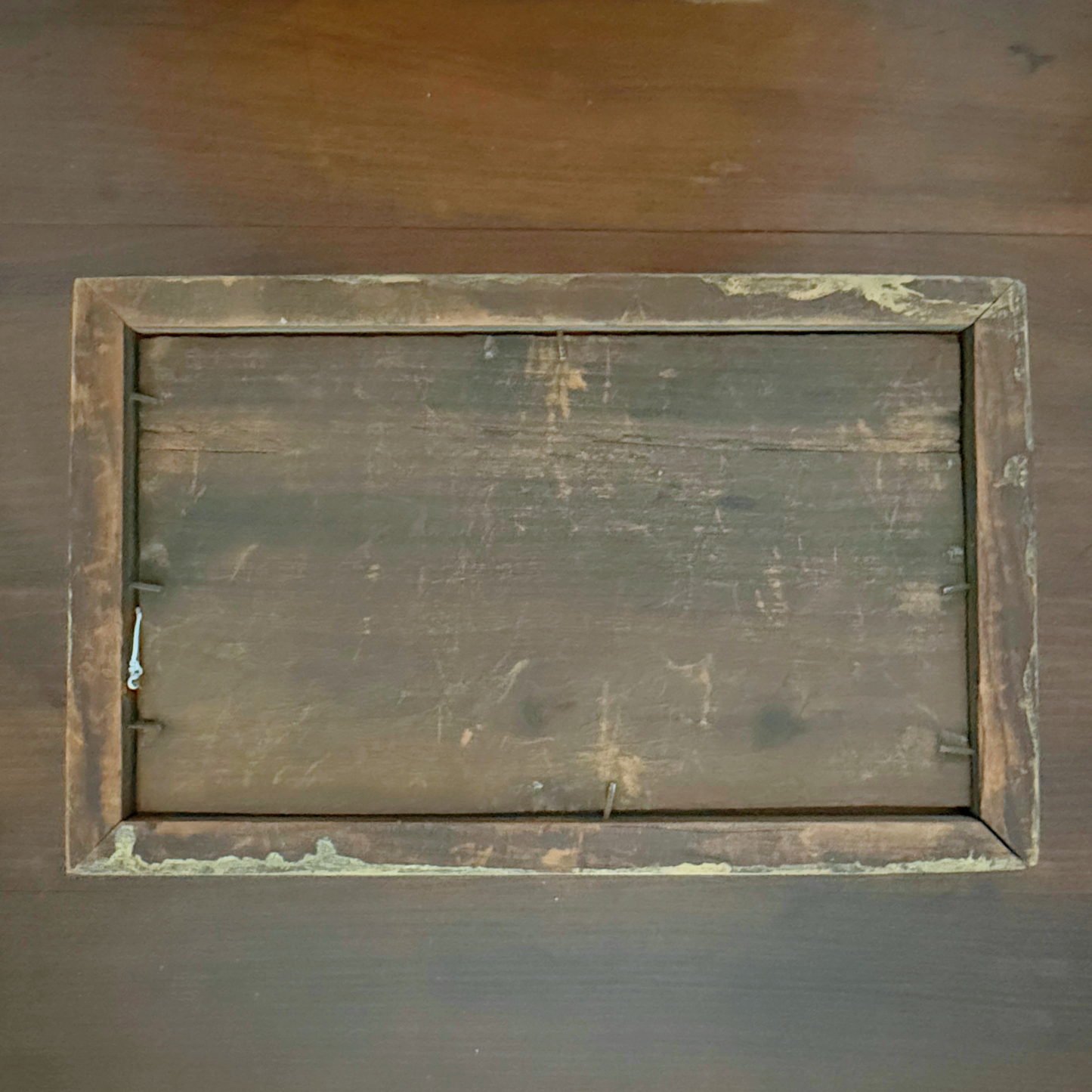 Sunset Seaside Vintage Gallery Wall - Large Paintings & Wood-Framed Mirror 65" x 60"