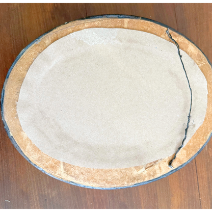 Nautical Coastal Vintage Gallery Wall - Wall Tapestry & Brass Detail 32" x 32