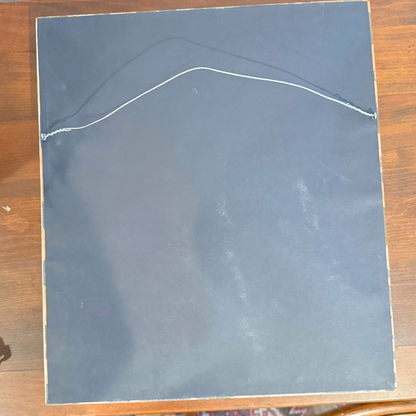 Blooms, Birds and Butterflies Vintage Gallery Wall - Signed Prints & Painted Plates 42" x 30"