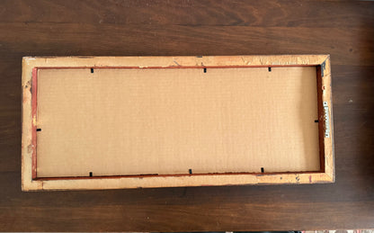 European Cottage Botanical Landscape Vintage Gallery Wall - Silk Painting & Floral Pottery